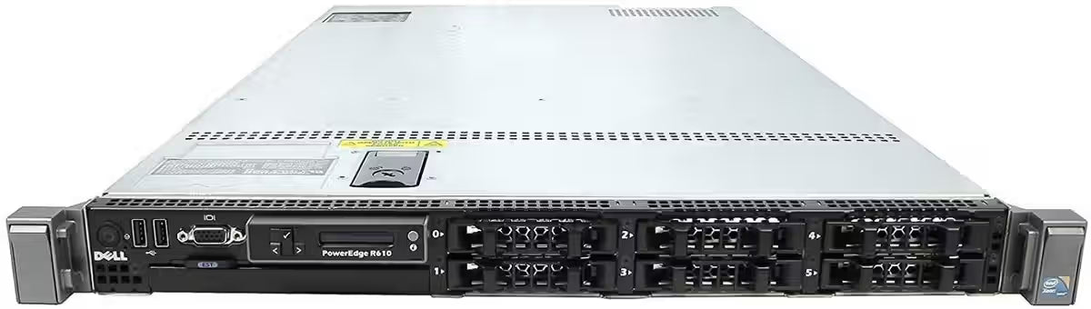 Dell PowerEdge R610 Server – 2 x 6-Core Xeon | 64GB RAM | 8-Bay | PERC H200