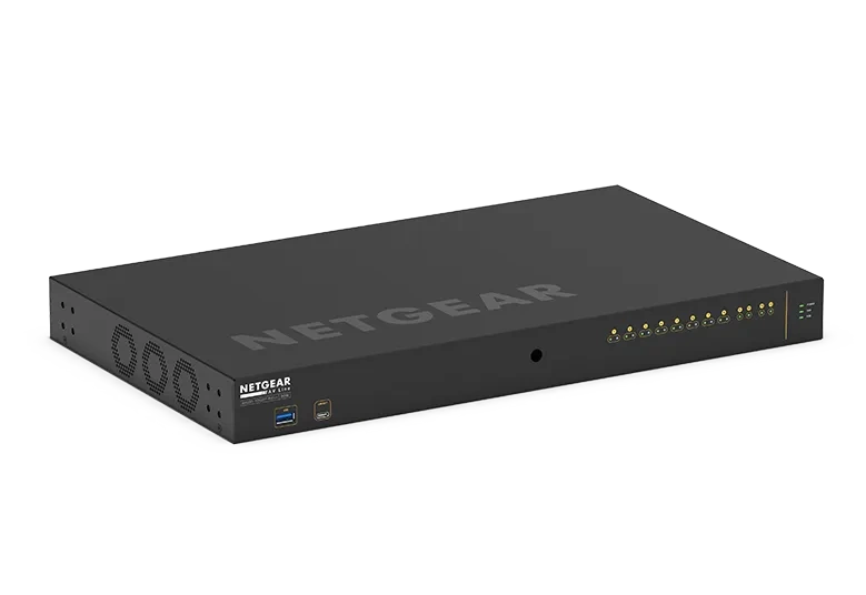 NETGEAR M4250-10G2XF-PoE++ (GSM4212UX) – AV Line Managed Switch | Brand New | Original Packaging
