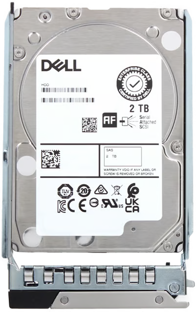 Dell 2TB 7.2K NL SAS 12Gbps Hard Drive – 2.5″ Enterprise HDD