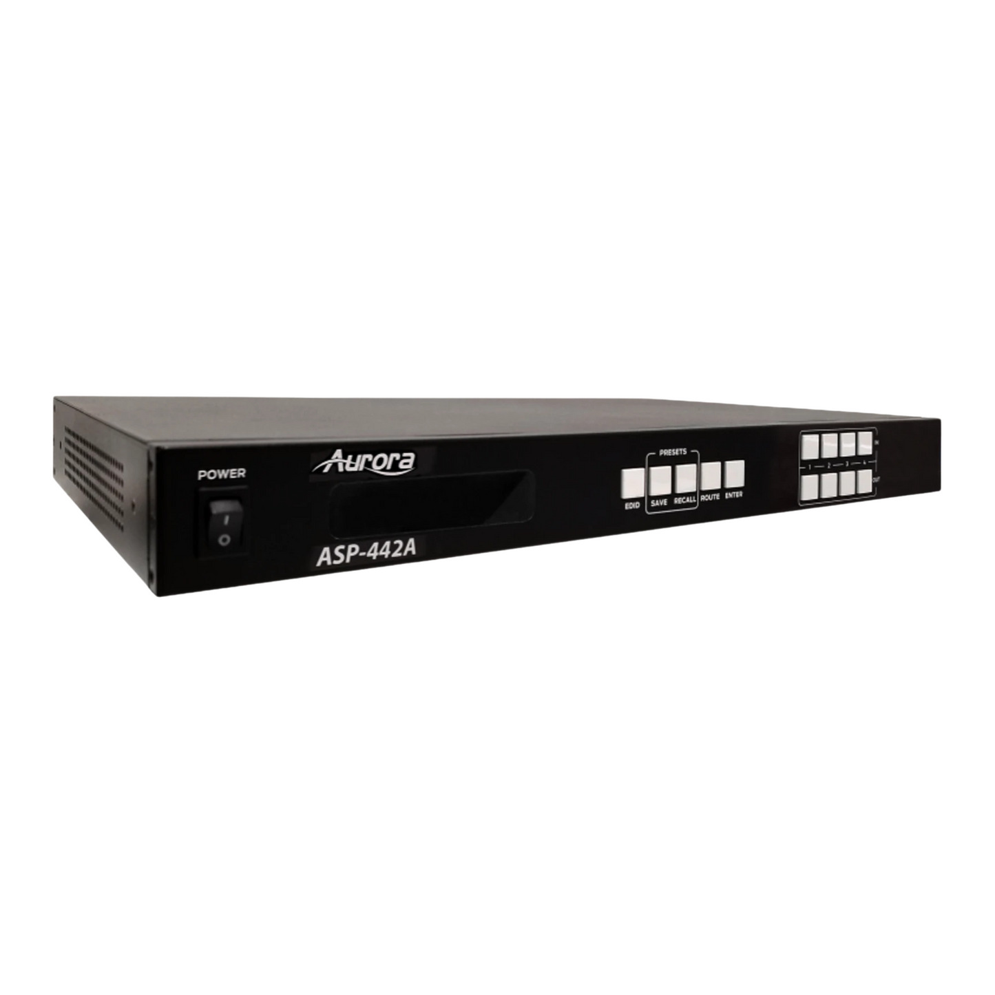 Aurora Multimedia ASP-442A – 4×4 4K HDMI 2.0A Matrix Switch | Open Box