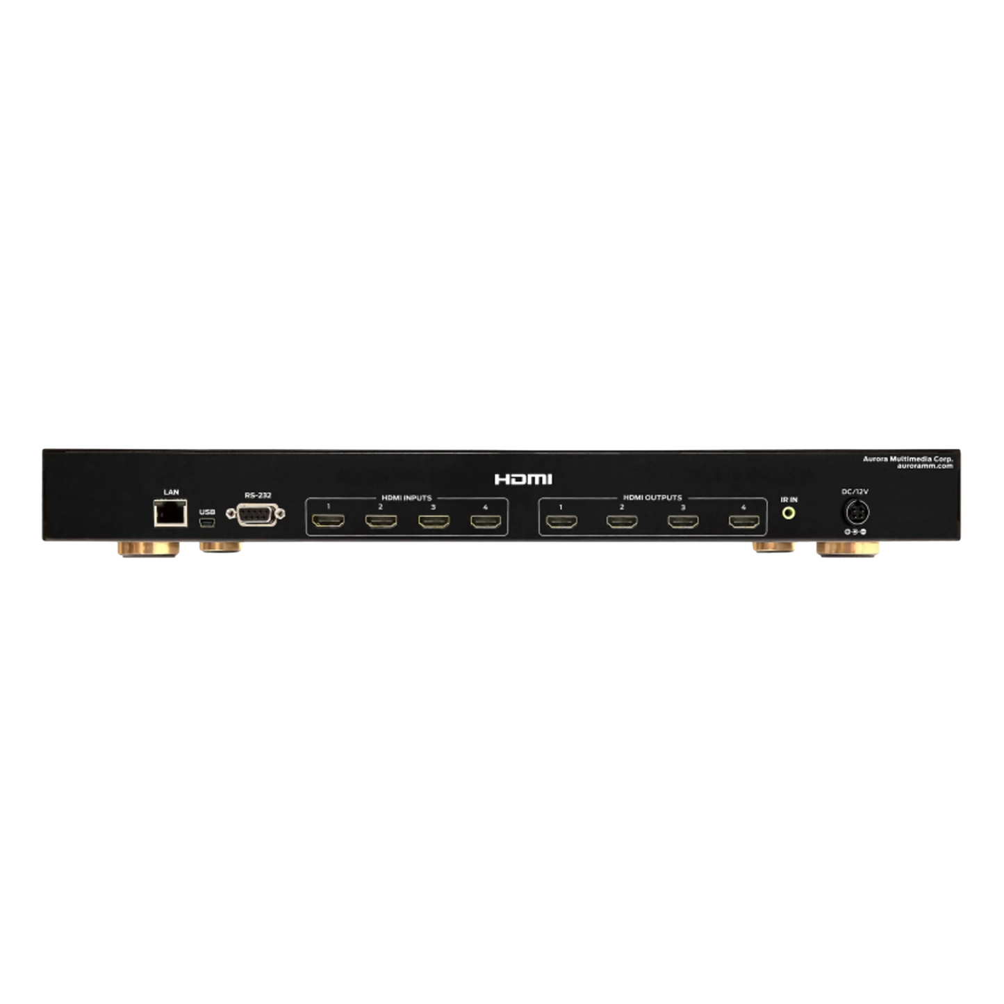 Aurora Multimedia ASP-442A – 4×4 4K HDMI 2.0A Matrix Switch | Open Box