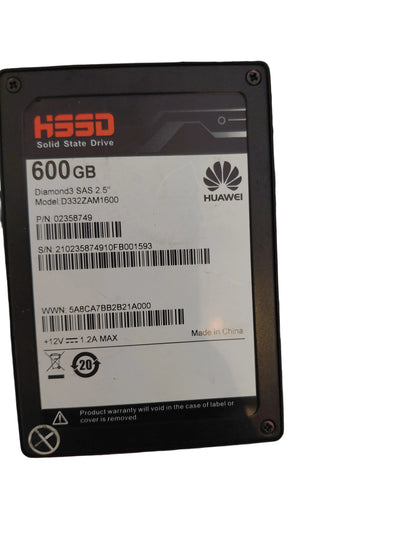 Huawei 600GB SAS 2,5" Server Solid State Drive SSD