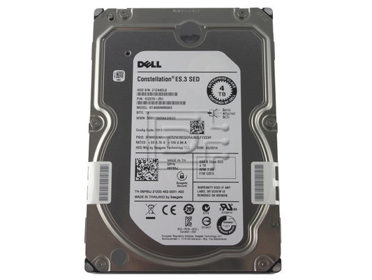 Dell Seagate Constellation 4TB SAS Enterprise ES.3 ST4000NM0063 image 0
