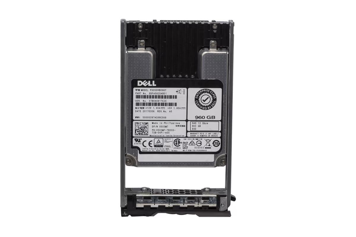 Dell 960GB SAS SSD – 12Gbps | 2.5" Enterprise Server SSD
