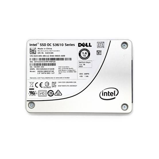 Dell 1.6TB SATA SSD – 6Gbps | 2.5" Enterprise SSD