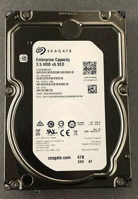 Seagate Enterprise Capacity V4 6TB SAS Hard Drive – 12Gb/s | 7,200 RPM | 3.5" LFF